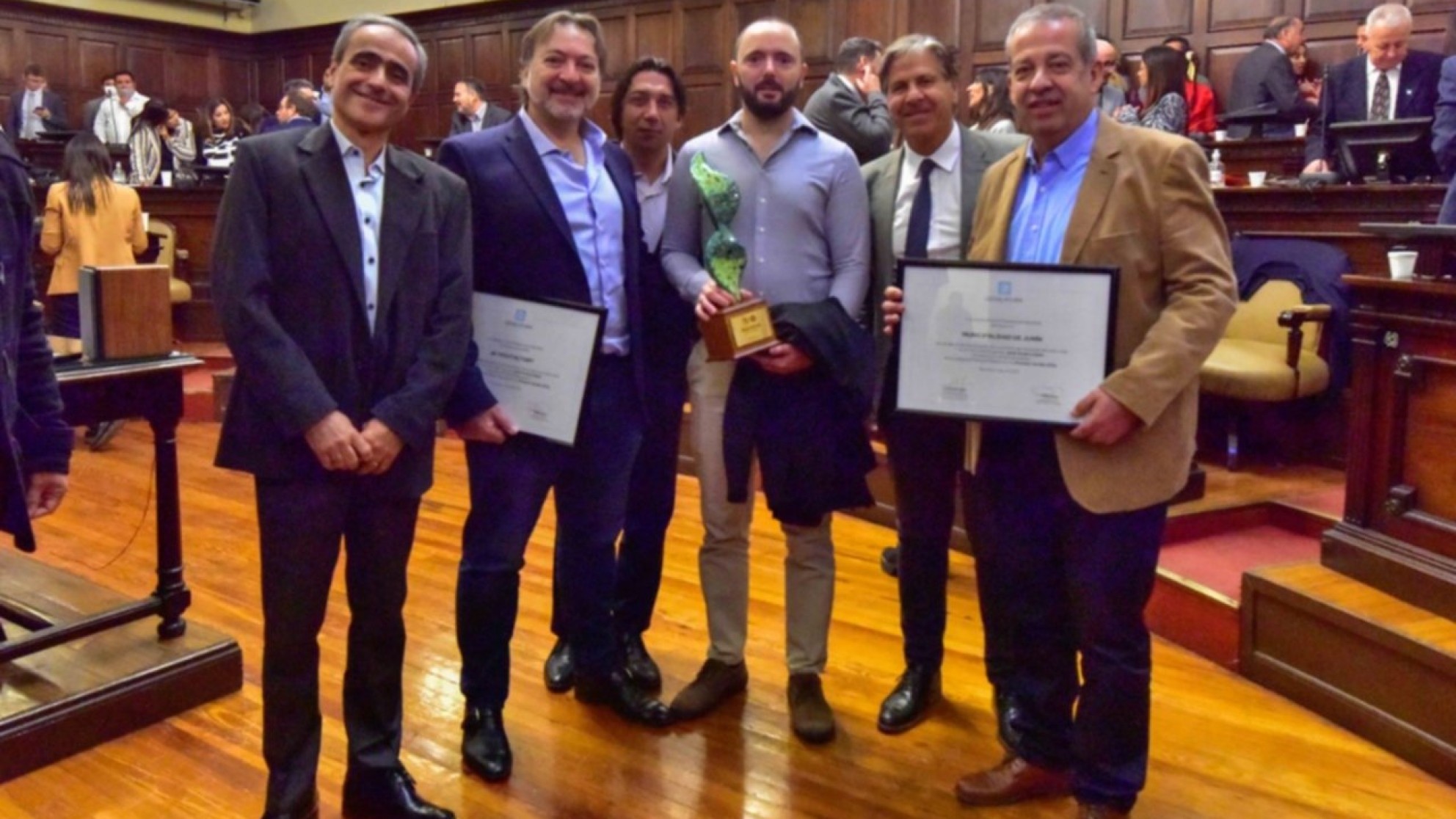 Junín fue distinguido en la legislatura provincial por el premio ambiental